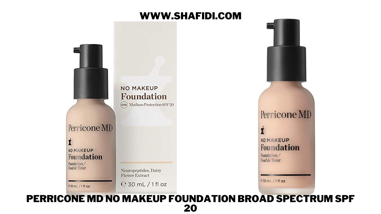 E) PERRICONE MD NO MAKEUP FOUNDATION BROAD SPECTRUM SPF 20